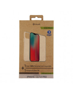 Muvit MCPAK0040 funda para teléfono móvil 15,5 cm (6.1") Transparente 2