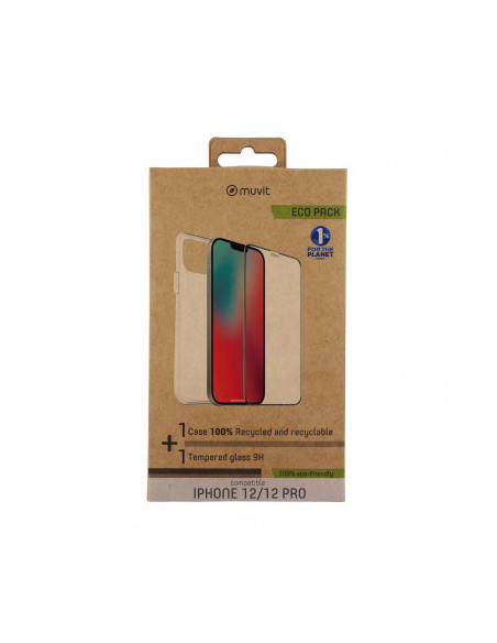 Muvit MCPAK0040 funda para teléfono móvil 15,5 cm (6.1") Transparente