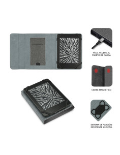 SUBBLIM FUNDA EBOOK CLEVER STAND 6'' GREY 2