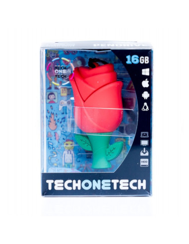 TECH ONE TECH TEC5131-32 unidad flash USB 32 GB USB tipo A 2.0 Verde, Rojo