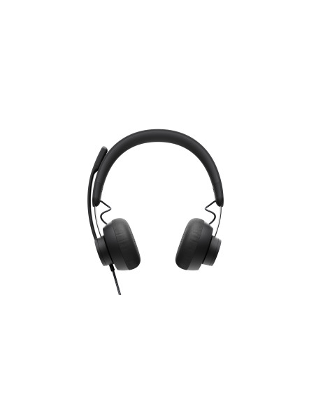 Logitech 981-000870 auricular y casco Auriculares Alámbrico Diadema Llamadas Música USB Tipo C Grafito
