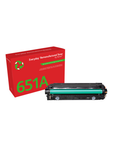 Tóner Everyday™ Negro remanufacturado de Xerox es compatible con HP 651A 650A 307A (CE340A CE270A CE740A), Capacidad estándar