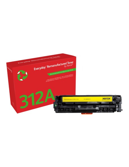 Tóner Everyday™ Amarillo remanufacturado de Xerox es compatible con HP 312A (CF382A), Capacidad estándar