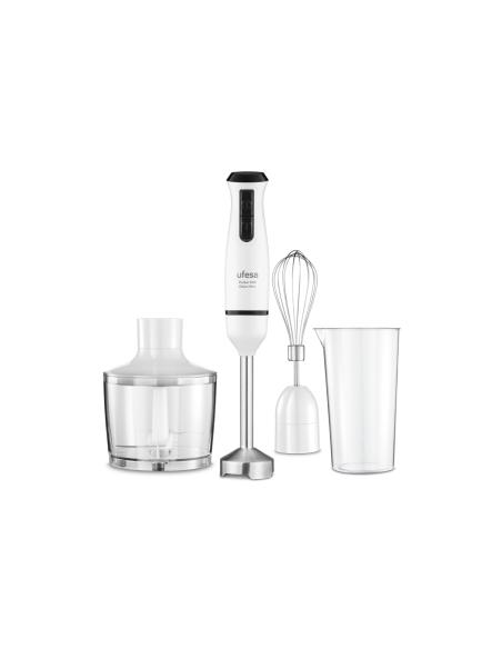 Ufesa 70105523 licuadora 0,6 L Batidora de inmersión 600 W Negro, Blanco