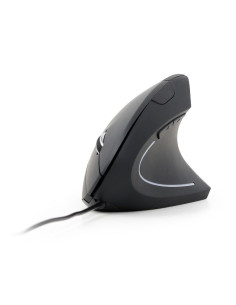 Gembird MUS-ERGO-01 ratón Oficina mano derecha USB tipo A Óptico 3200 DPI