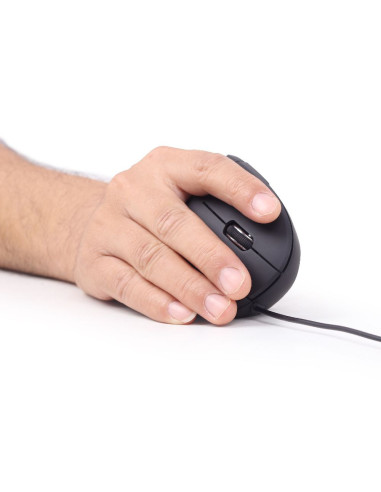 Gembird MUS-ERGO-01 ratón Oficina mano derecha USB tipo A Óptico 3200 DPI