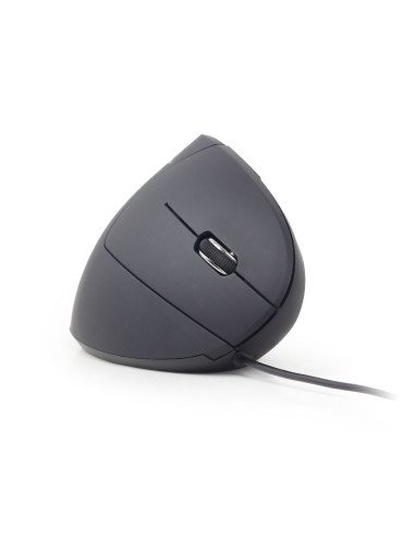 Gembird MUS-ERGO-01 ratón Oficina mano derecha USB tipo A Óptico 3200 DPI