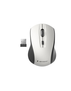 Gembird MUSW-4B-02-BS ratón Oficina Ambidextro RF inalámbrico Óptico 1600 DPI