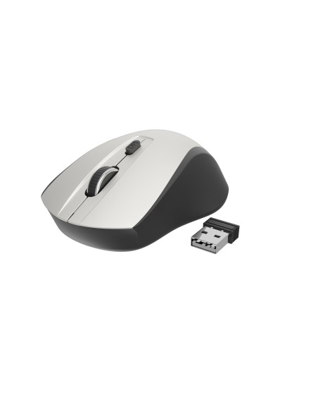 Gembird MUSW-4B-02-BS ratón Oficina Ambidextro RF inalámbrico Óptico 1600 DPI
