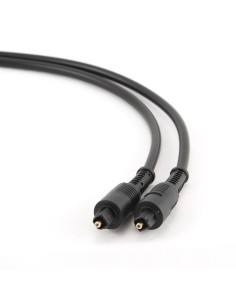 Gembird Toslink, 2m cable de audio Negro 2