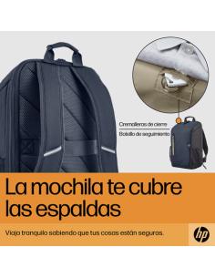 HP Mochila para portátil Travel de 15,6 pulgadas y 18 litros, color gris 2