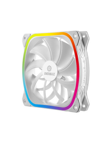 Enermax SquA RGB Carcasa del ordenador Ventilador 12 cm Blanco