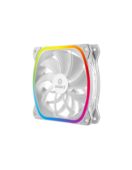 Enermax SquA RGB Carcasa del ordenador Ventilador 12 cm Blanco