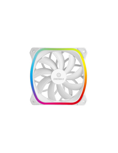 Enermax SquA RGB Carcasa del ordenador Ventilador 12 cm Blanco