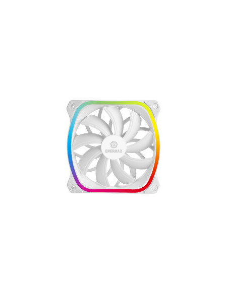 Enermax SquA RGB Carcasa del ordenador Ventilador 12 cm Blanco