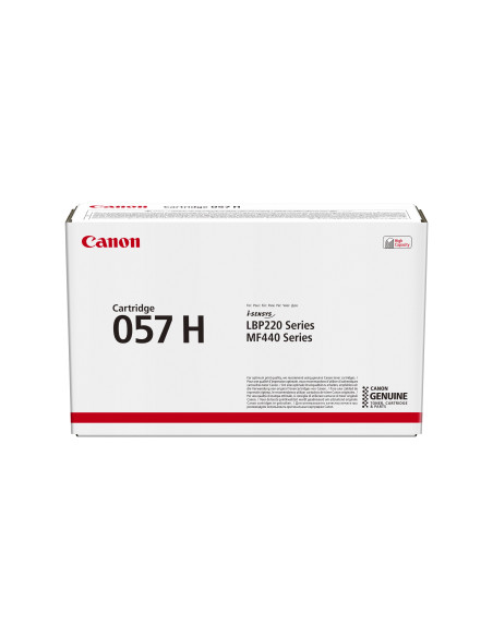 Canon i-SENSYS 057H cartucho de tóner 1 pieza(s) Original Negro