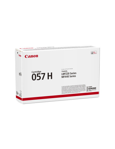 Canon i-SENSYS 057H cartucho de tóner 1 pieza(s) Original Negro
