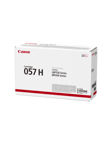 Canon i-SENSYS 057H cartucho de tóner 1 pieza(s) Original Negro
