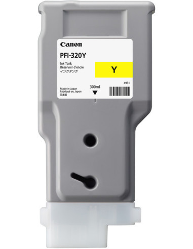 Canon PFI-320Y cartucho de tinta 1 pieza(s) Original Amarillo
