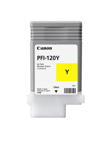 Canon PFI-120Y cartucho de tinta 1 pieza(s) Original Amarillo