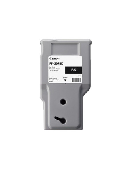 Canon PFI-207 BK cartucho de tinta 1 pieza(s) Original Negro