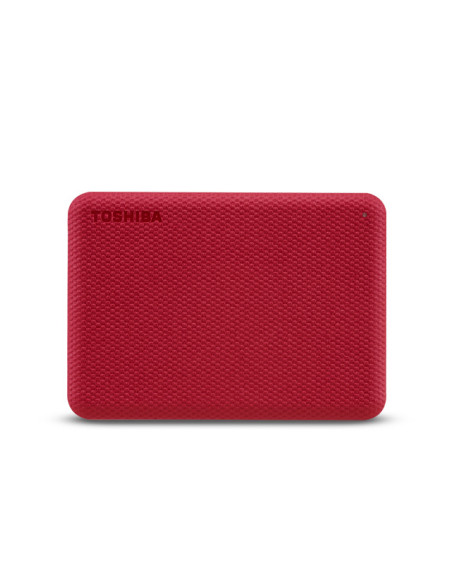 Toshiba Canvio Advance disco duro externo 1 TB 2.5" USB tipo A 2.0 3.2 Gen 1 (3.1 Gen 1) Rojo