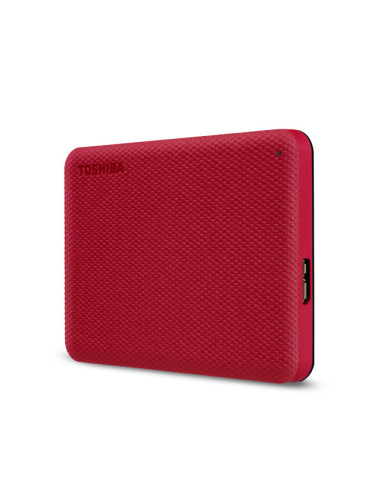 Toshiba Canvio Advance disco duro externo 1 TB 2.5" USB tipo A 2.0 3.2 Gen 1 (3.1 Gen 1) Rojo