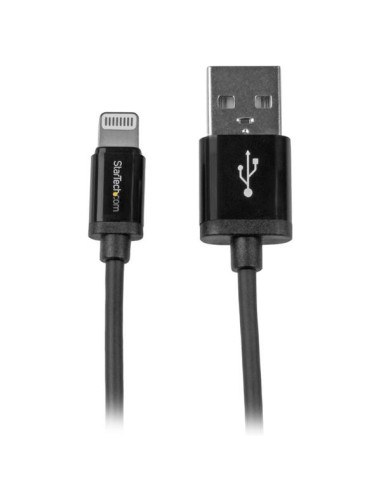 StarTech.com Cable Lightning a USB de 1m - Cable Cargador para iPhone   iPad   iPod - Cable de Carga Rápida - Certificación MFi