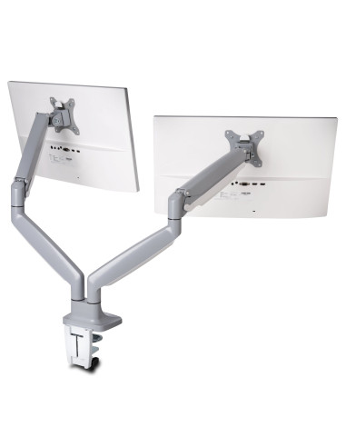 Kensington Brazo SmartFit de altura ajustable con un toque para dos monitores