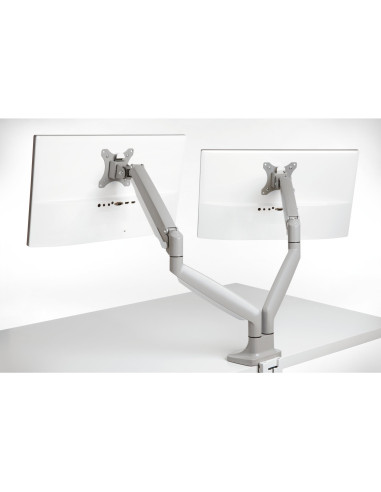 Kensington Brazo SmartFit de altura ajustable con un toque para dos monitores