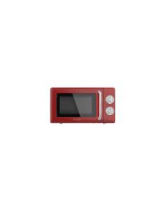 Cecotec 01710 microondas Encimera Microondas combinado 20 L 700 W Rojo, Acero inoxidable