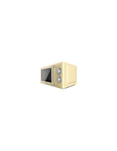 Cecotec 01708 microondas Encimera Microondas combinado 20 L 700 W Beige, Acero inoxidable