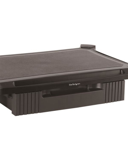 StarTech.com Base con Cajón para Monitor - de Altura Ajustable con Columnas Apilables - con Soporte para Pantallas hasta 32