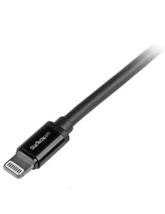 StarTech.com Cable 2m Lightning 8 Pin a USB A 2.0 para Apple iPod iPhone 5 iPad - Negro 2