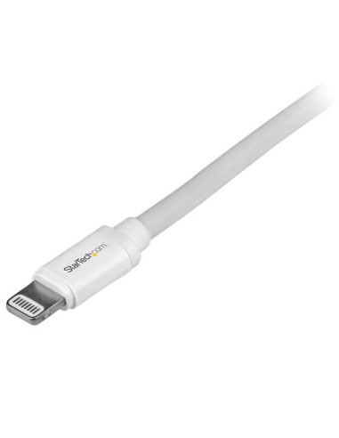 StarTech.com Cable de 2m Lightning de 8 Pin a USB A 2.0 para Apple iPod iPhone 5 iPad - Blanco