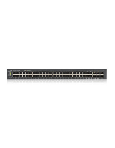 Zyxel GS1920-48V2 Gestionado Gigabit Ethernet (10 100 1000) Negro