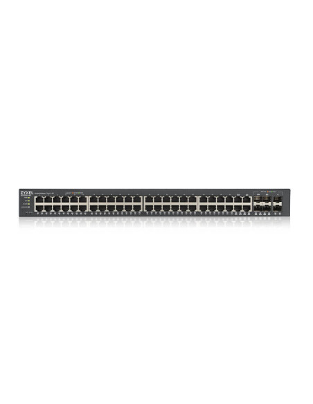 Zyxel GS1920-48V2 Gestionado Gigabit Ethernet (10 100 1000) Negro