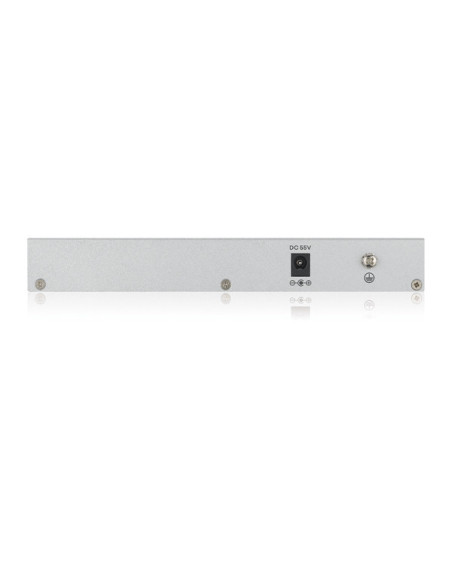 Zyxel GS1200-5HP v2 Gestionado Gigabit Ethernet (10 100 1000) Energía sobre Ethernet (PoE) Gris