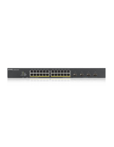 Zyxel XGS1930-28HP Gestionado L3 Gigabit Ethernet (10 100 1000) Energía sobre Ethernet (PoE) Negro