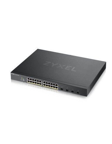 Zyxel XGS1930-28HP Gestionado L3 Gigabit Ethernet (10 100 1000) Energía sobre Ethernet (PoE) Negro