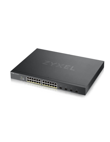 Zyxel XGS1930-28HP Gestionado L3 Gigabit Ethernet (10 100 1000) Energía sobre Ethernet (PoE) Negro