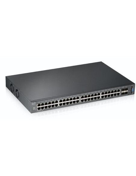 Zyxel XGS2210-52 Gestionado L2 Gigabit Ethernet (10 100 1000) 1U Negro
