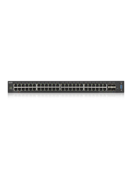 Zyxel XGS2210-52 Gestionado L2 Gigabit Ethernet (10 100 1000) 1U Negro