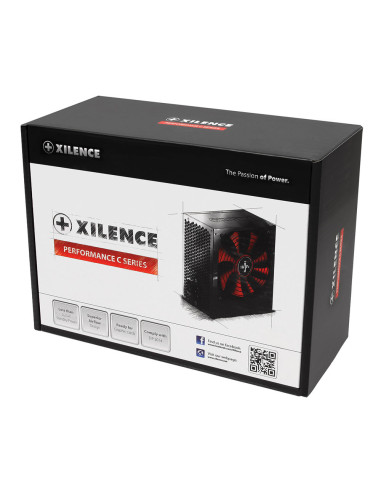 Xilence Performance C XP600R6 unidad de fuente de alimentación 450 W 20+4 pin ATX ATX Negro
