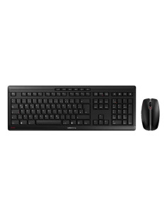 CHERRY Stream Desktop teclado Ratón incluido Oficina RF inalámbrico QWERTZ Alemán Negro