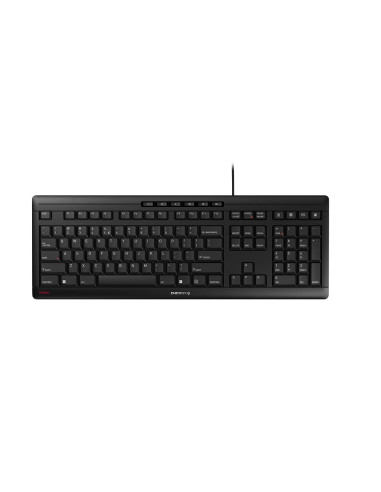 CHERRY STREAM teclado Oficina USB QWERTY Inglés de EE. UU. Negro