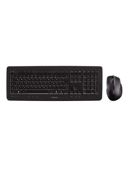 CHERRY DW 5100 teclado Ratón incluido Universal RF inalámbrico QWERTZ Alemán Negro