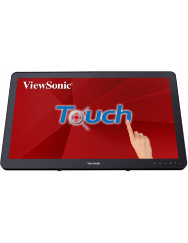 Viewsonic TD2430 pantalla para PC 59,9 cm (23.6") 1920 x 1080 Pixeles Full HD LCD Pantalla táctil Multi-usuario Negro