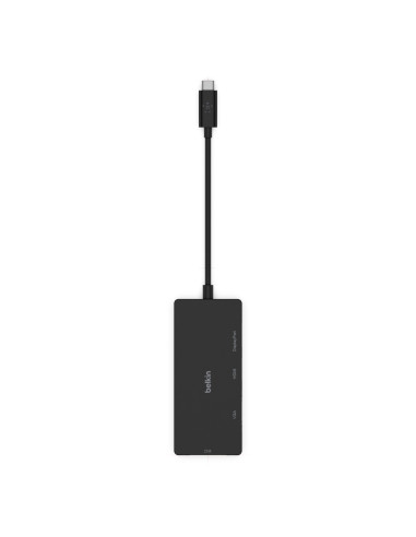 Belkin AVC003BTBK base para portátil y replicador de puertos Alámbrico USB 3.2 Gen 1 (3.1 Gen 1) Type-C Negro