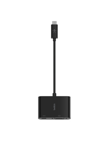 Belkin AVC001BTBK base para portátil y replicador de puertos USB 3.2 Gen 1 (3.1 Gen 1) Type-C Negro